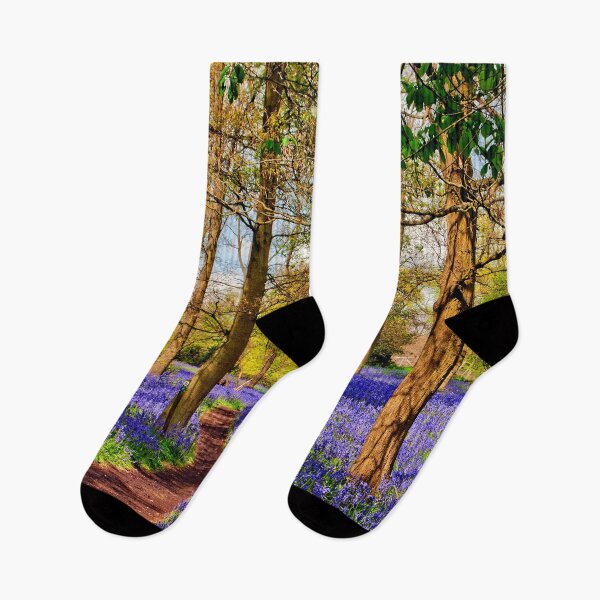 Item preview, Bluebell Woods Greys Court Oxfordshire England UK designed and sold by AndyEvansPhotos.