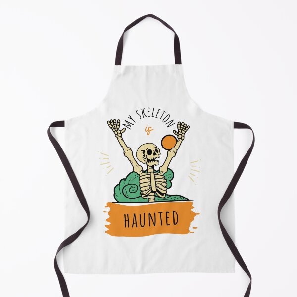 Item preview, Funny Spoonie Chronic Illness Chronic Pain Halloween My Skeleton is Haunted designed and sold by positivelyrheum.