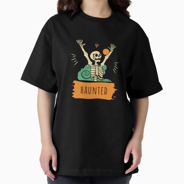 Item preview, Funny Spoonie Chronic Illness Chronic Pain Halloween My Skeleton is Haunted designed and sold by positivelyrheum.