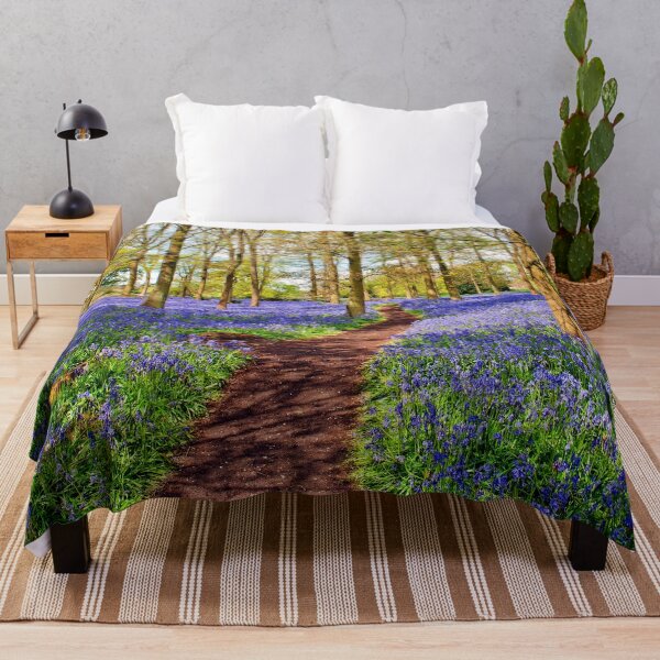 Item preview, Bluebell Woods Greys Court Oxfordshire England UK designed and sold by AndyEvansPhotos.