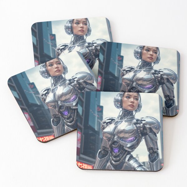 Item preview, Cyborg woman 1 designed and sold by jsebouvi.