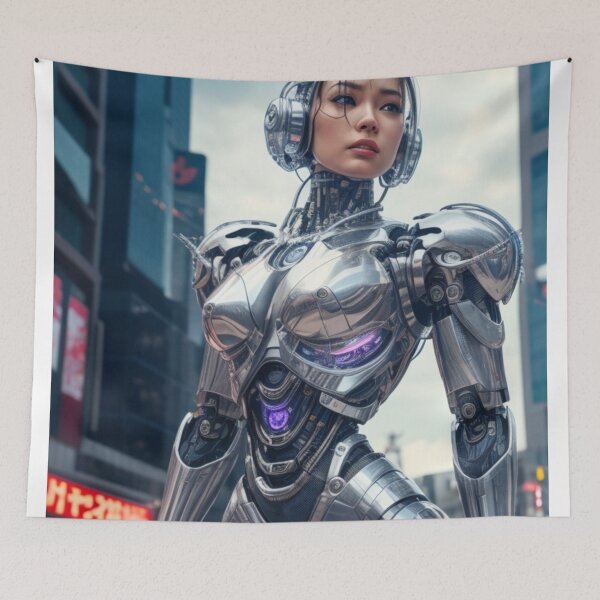 Item preview, Cyborg woman 1 designed and sold by jsebouvi.