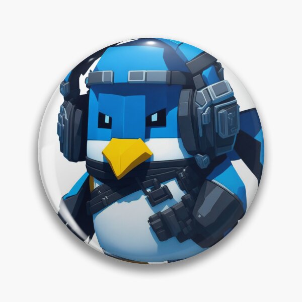 Item preview, Penguin Gamer Gaming Blue Helmets Headset designed and sold by Chemikal1993.