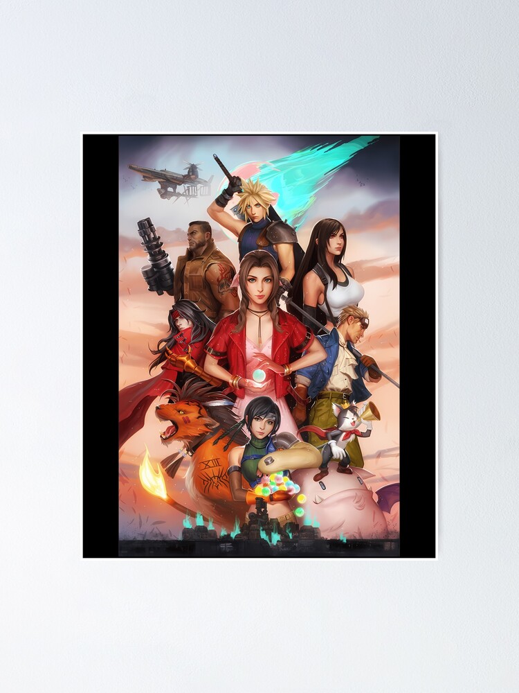 Final Fantasy VII Remake / FF7R Art Print / Poster 