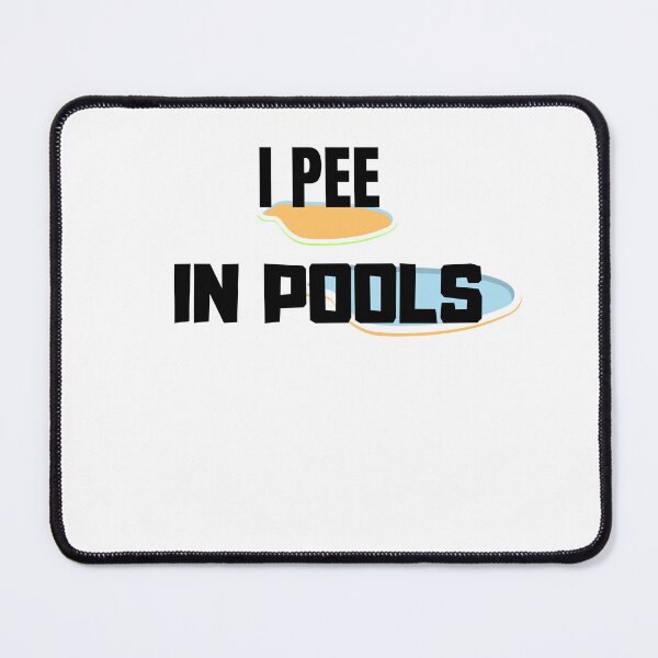 Item preview, I Pee in Pools Funny Sticker designed and sold by Lab4YourStyle.