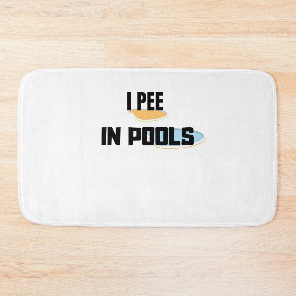 Item preview, I Pee in Pools Funny Sticker designed and sold by Lab4YourStyle.
