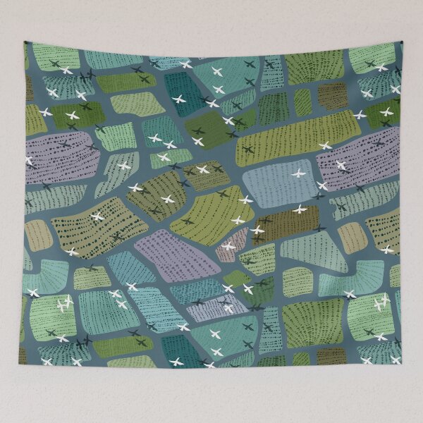 Item preview, Flew Over the fileds designed and sold by seredovandesign.