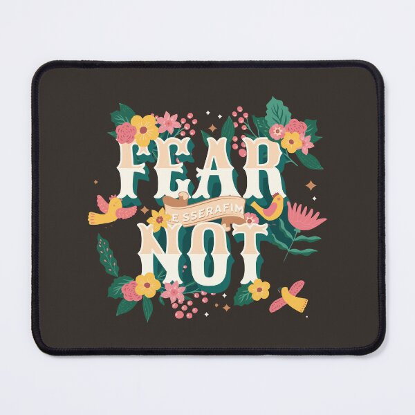 Item preview, Le sserafim fear not typography piona | Morcaworks designed and sold by Morcawork.