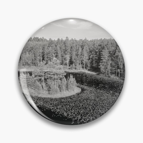 Item preview, That little island down there in  Koukkujarvi bw designed and sold by Jouko Lehto Photography.