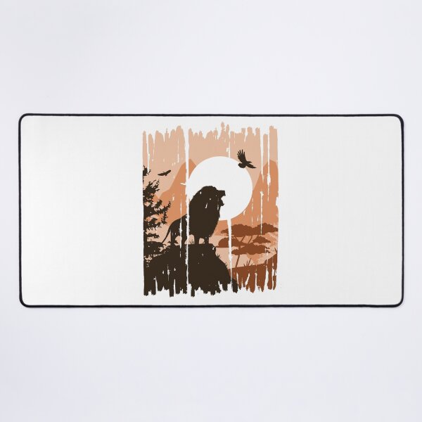 Item preview, lion landscape designed and sold by DerSenat.