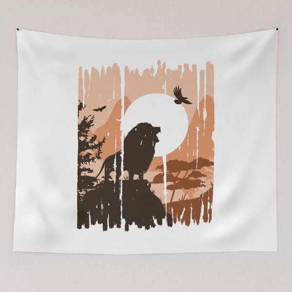 Item preview, lion landscape designed and sold by DerSenat.
