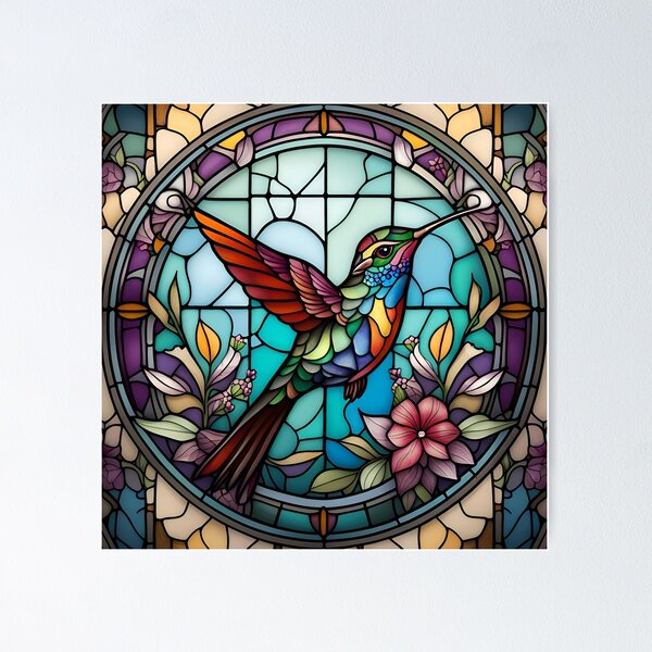 stained-glass-hummingbird-purple-and-gold-art-board-print-for-sale-by-brittanyrbnsn88-redbubble for Free Printable Stained Glass Hummingbird Patterns Stained glass hummingbird purple and gold