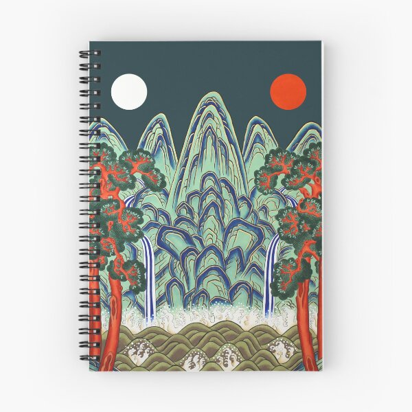 Item preview, Korean Traditional Landscape painting designed and sold by VeronicaPrint.