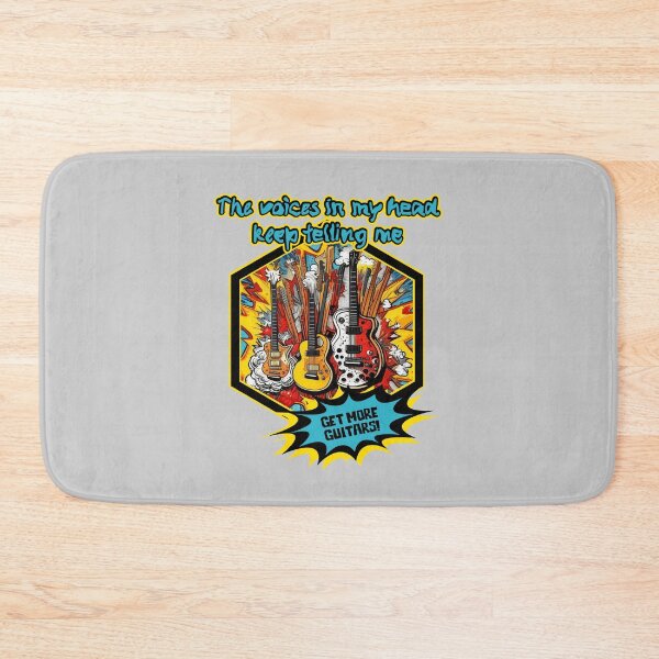 Item preview, The voices in my head tell me "get more guitars" (#01) [Create a set!] designed and sold by SolidEarthArt.