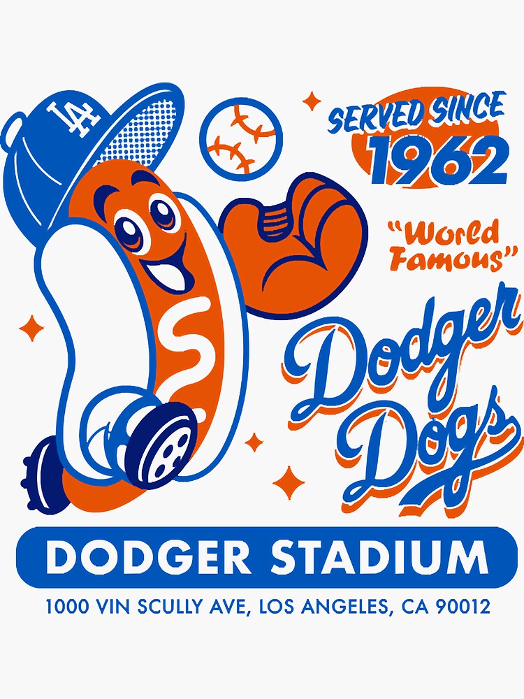 Served since 1962 world famous dodger dogs dodger stadium Tee