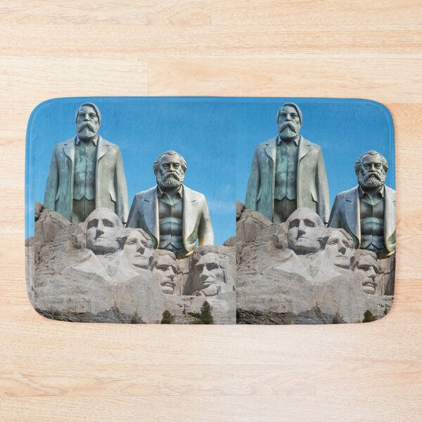 Item preview, Marx  & Engels At Mount Rushmore designed and sold by CannyGoods.
