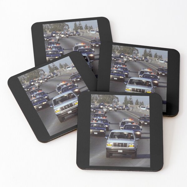 Item preview, OJ Police Chase Poster	 designed and sold by jefferyeiman.