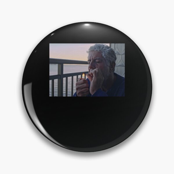 Item preview, Anthony Bourdain Smoking Weed designed and sold by AdFreeBrice.