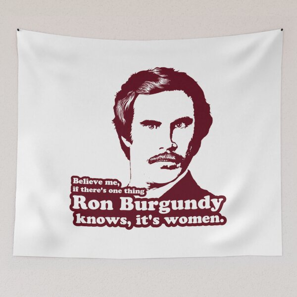 Item preview, Ron Burgundy Knows Women! designed and sold by HallieChubby.