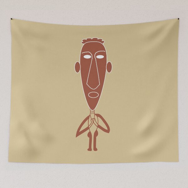 Item preview, Abstract male portrait designed and sold by Alexaltay.