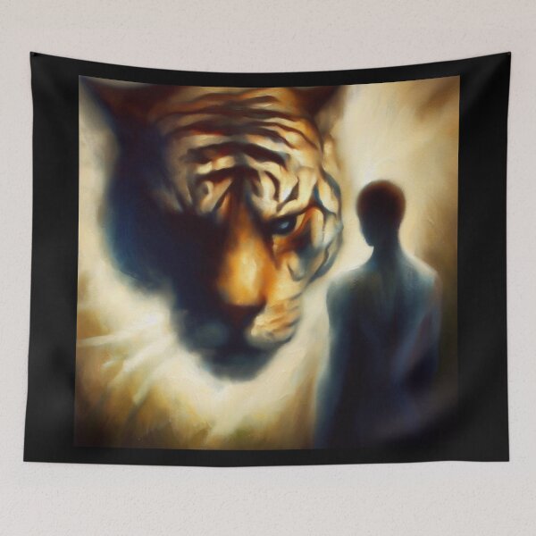 Item preview, Spirit Animal Tiger 1 designed and sold by CrankyOldDude.
