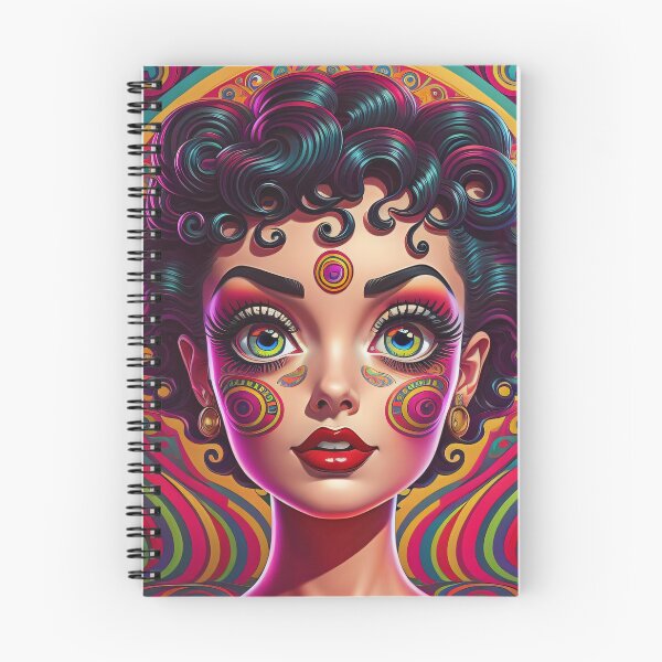 Aperçu de l'œuvre Psychedelic Betty Boop Art créée et vendue par Omgsomething.