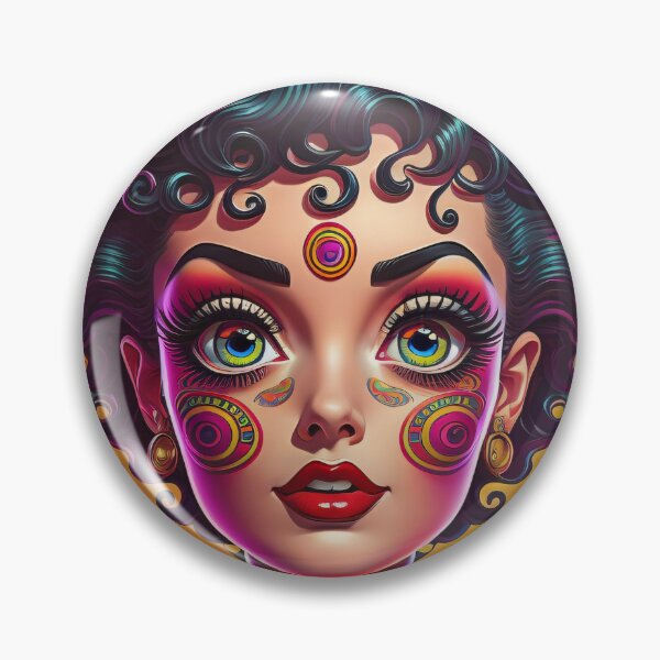 Item preview, Psychedelic Betty Boop Art designed and sold by Omgsomething.
