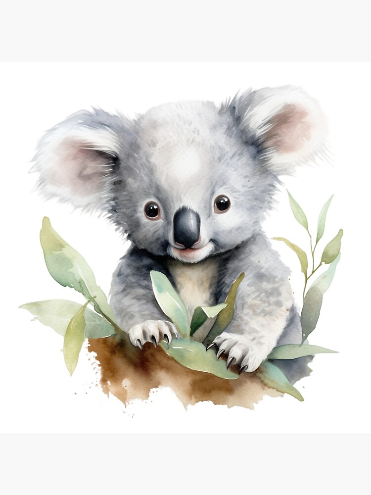 Koala Lover - Cute Koala | Art Print