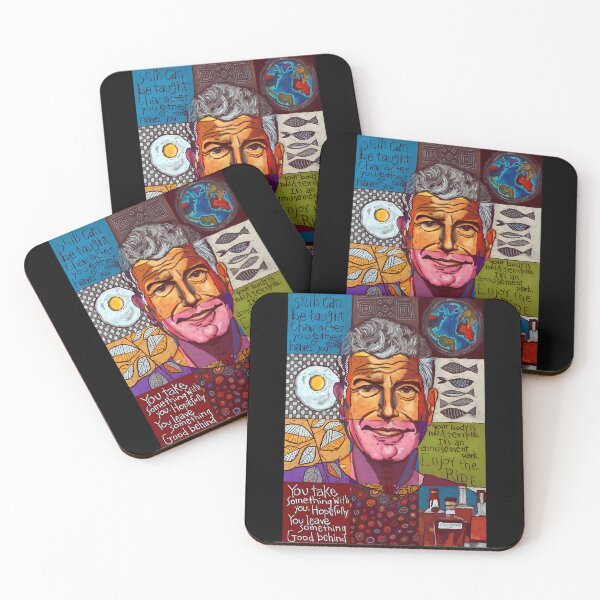Item preview, Anthony Bourdain Collage designed and sold by BoutiqueAvery.