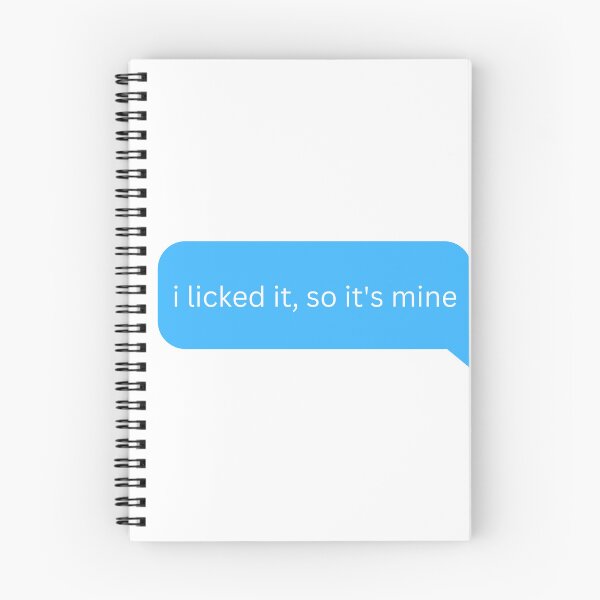 Item preview, i licked it, so its mine  designed and sold by MethukaT.