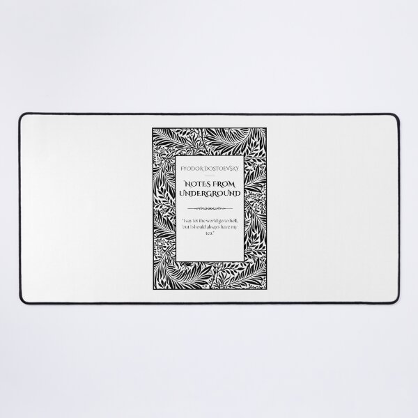 Item preview, Notes From Underground - Fyodor Dostoevsky Book cover  designed and sold by Novelnook.