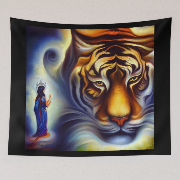 Item preview, Spirit Animal Tiger 4 designed and sold by CrankyOldDude.