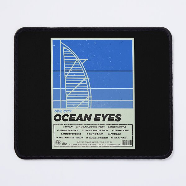 Item preview, Owl City - Ocean Eyes Retro Poster designed and sold by jefferyeiman.