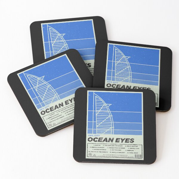 Item preview, Owl City - Ocean Eyes Retro Poster  	 designed and sold by jefferyeiman.