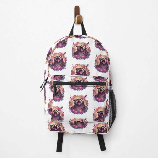 Item preview, I Want Waffles Now Raccoon Sticker and T-shirt design by Zeesdesign designed and sold by ZEESDESIGN.