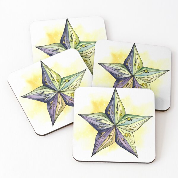 Item preview, Star Design Lavender, sage, cream, gold, black designed and sold by Highlandkings.