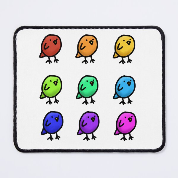 Item preview, Rainbow Birbs designed and sold by Cloversdesign.