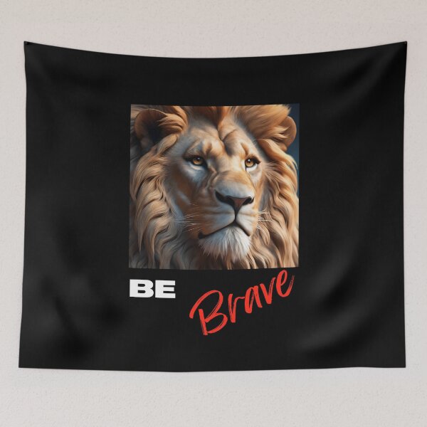 Item preview, Be Brave Lion - Cute Animal designed and sold by joejiing.