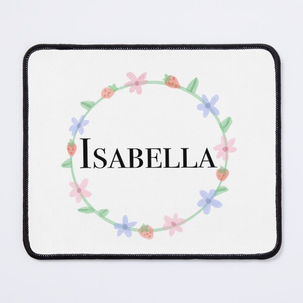Item preview, Isabella name design designed and sold by tinasartspace.