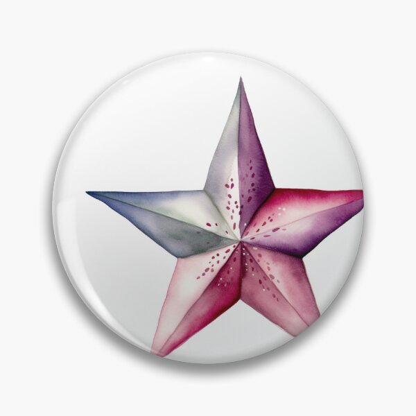 Item preview, Star Design Mauve, pink, lavender, gray, ivory 3 designed and sold by Highlandkings.
