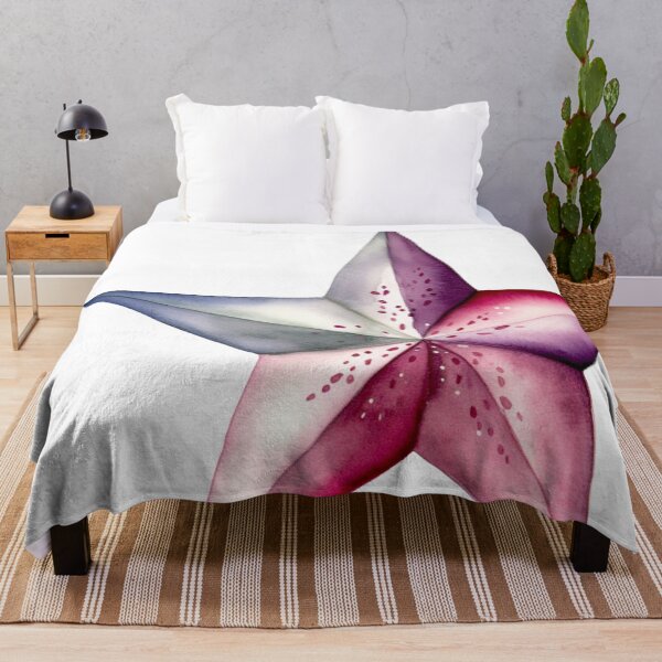 Item preview, Star Design Mauve, pink, lavender, gray, ivory 3 designed and sold by Highlandkings.
