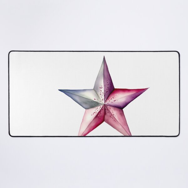 Item preview, Star Design Mauve, pink, lavender, gray, ivory 3 designed and sold by Highlandkings.
