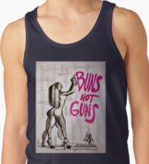 Buns Not Guns Men's Tank Top