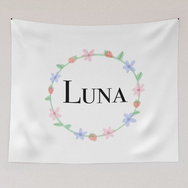 Item preview, Luna name design designed and sold by tinasartspace.