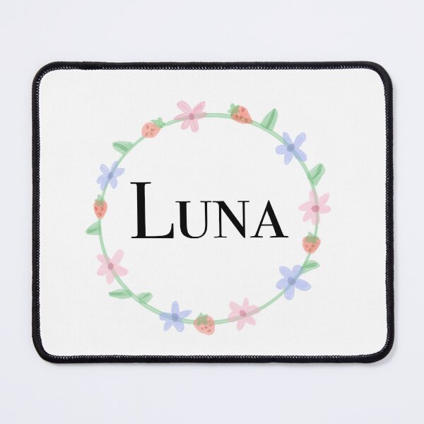 Item preview, Luna name design designed and sold by tinasartspace.