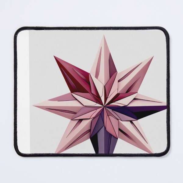 Item preview, Star Design Mauve, pink, lavender, gray, ivory designed and sold by Highlandkings.