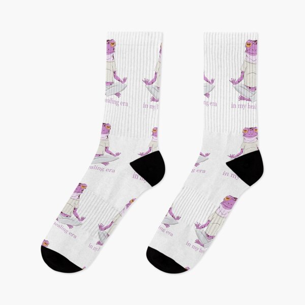 Item preview, In my healing era Pink Meditating Frog designed and sold by luvrest.