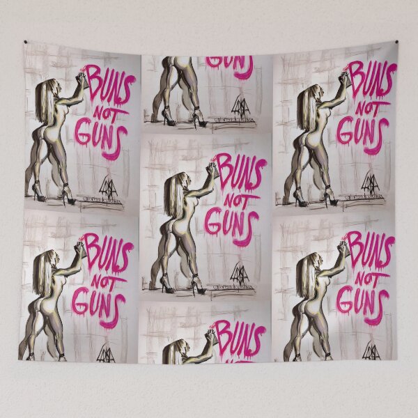 Item preview, Buns Not Guns designed and sold by Larisa DePalma.