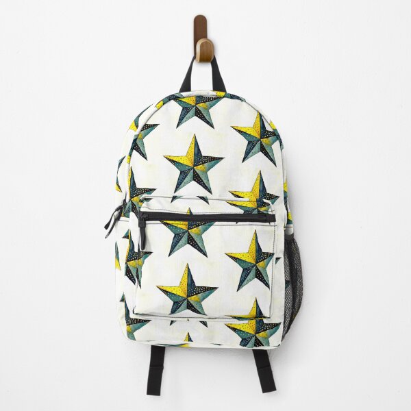 Item preview, Star Design Mustard, navy, sky blue, cream, gray designed and sold by Highlandkings.