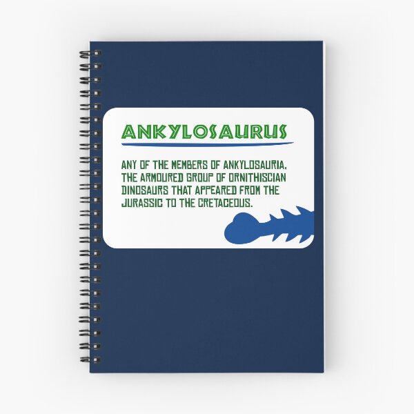 Item preview, Dinosaurus glossary: Ankylosaurus designed and sold by DinozayerStudio.